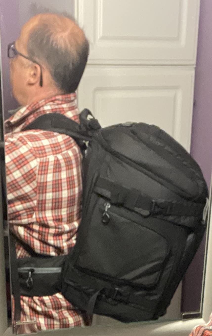 Ski boot bag with boots inside